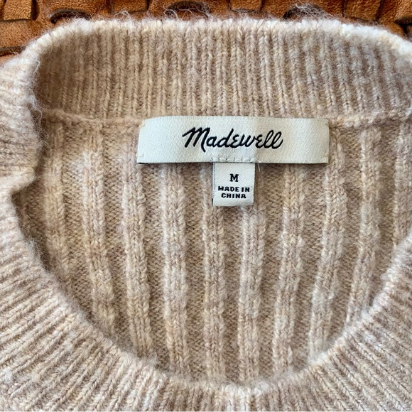 MADEWELL Colorblock Midi Sweater Dress - Picture 7 of 7